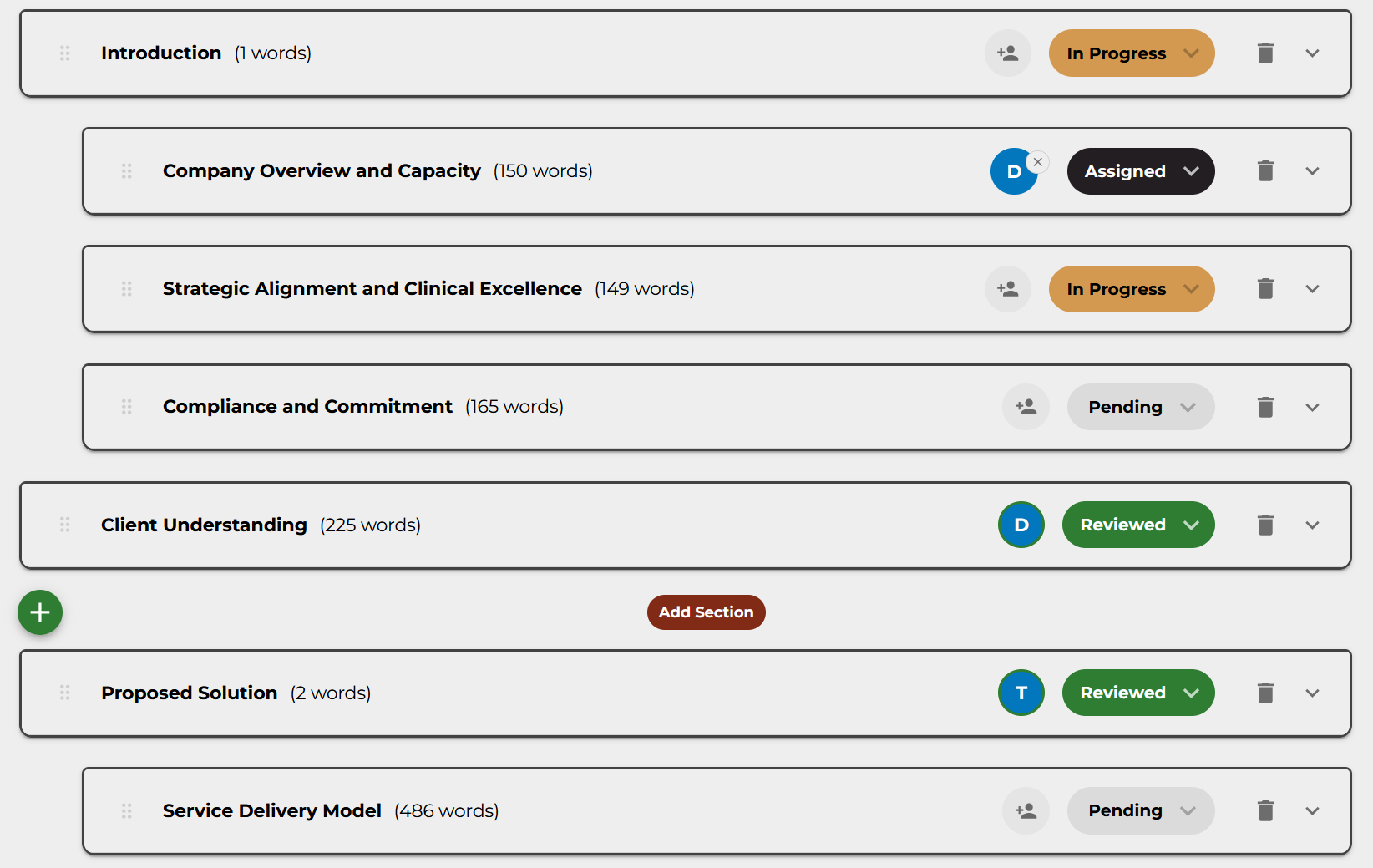 Collaboration Interface